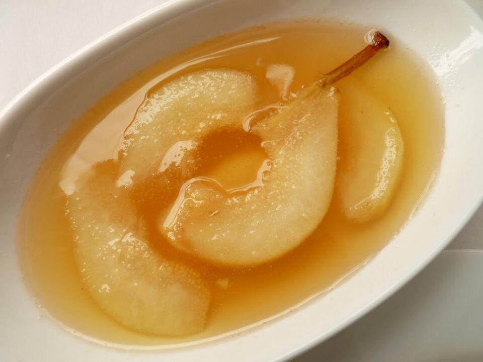 It is useful to include pear compote in the diet of patients with prostatitis