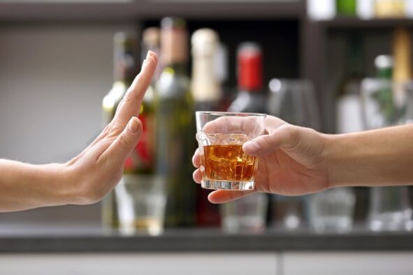 Waiver of alcohol as a way to prevent postatitis
