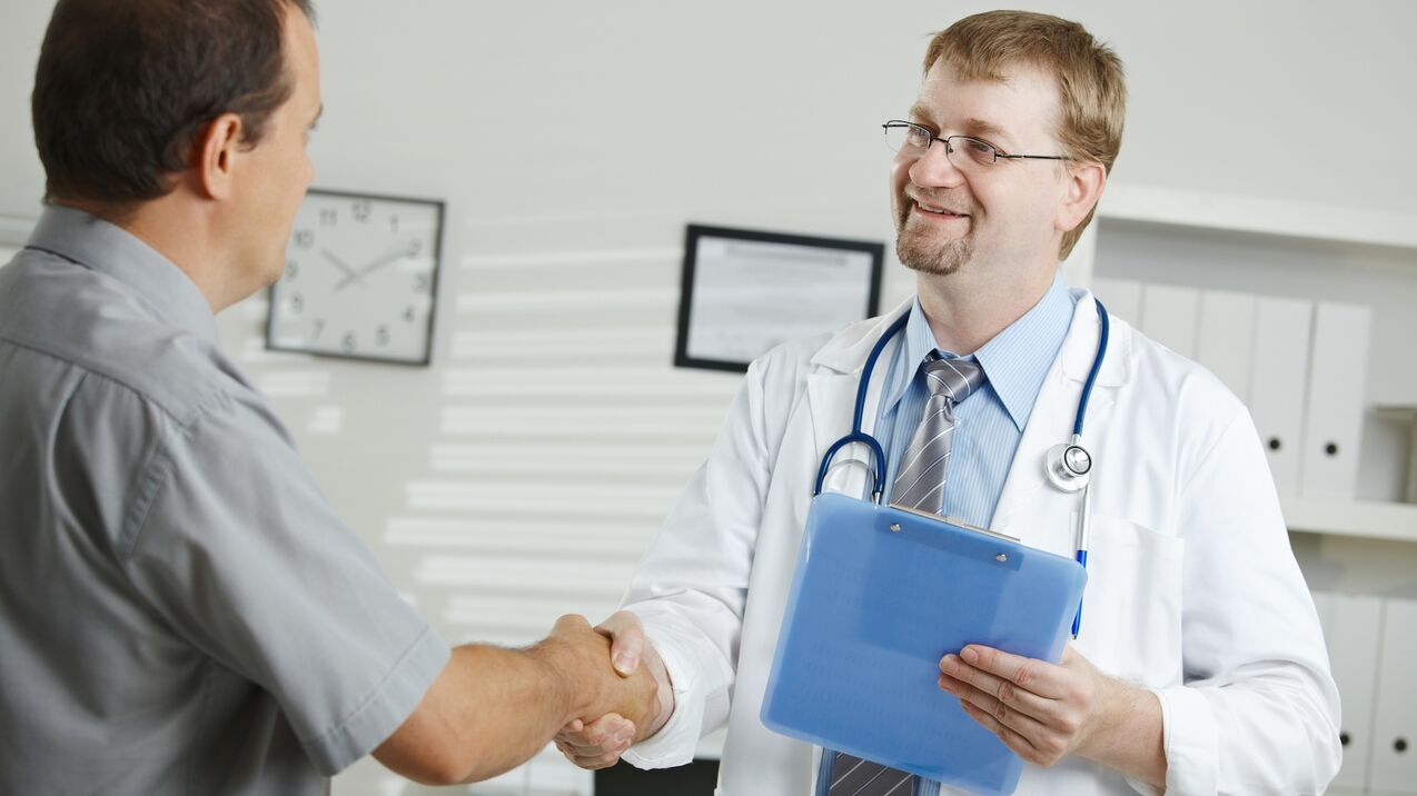 consultation with a specialist for prostatitis
